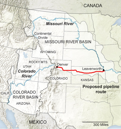 Water Piped West to Denver Could Ease Stress on Colo. River - NYTimes.com